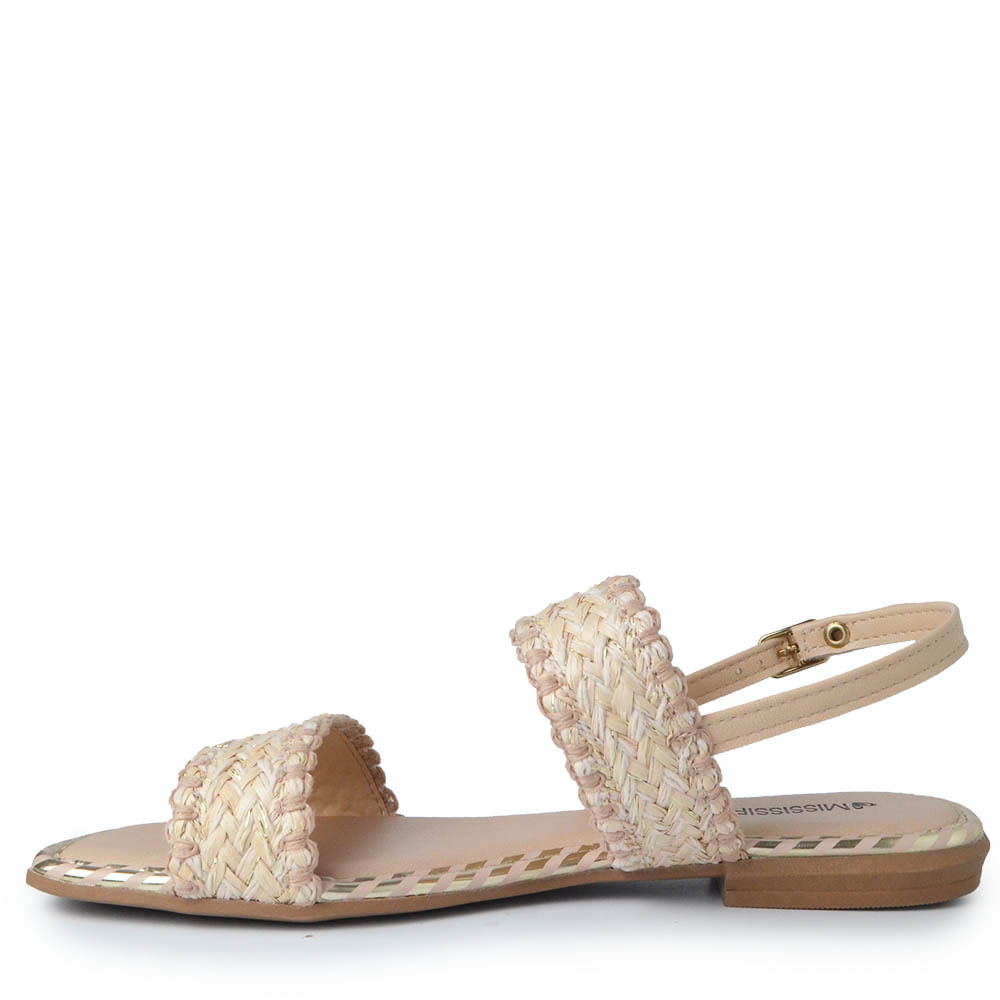 Sandália Rasteira Mississipi Feminina J0151 - Foto 3