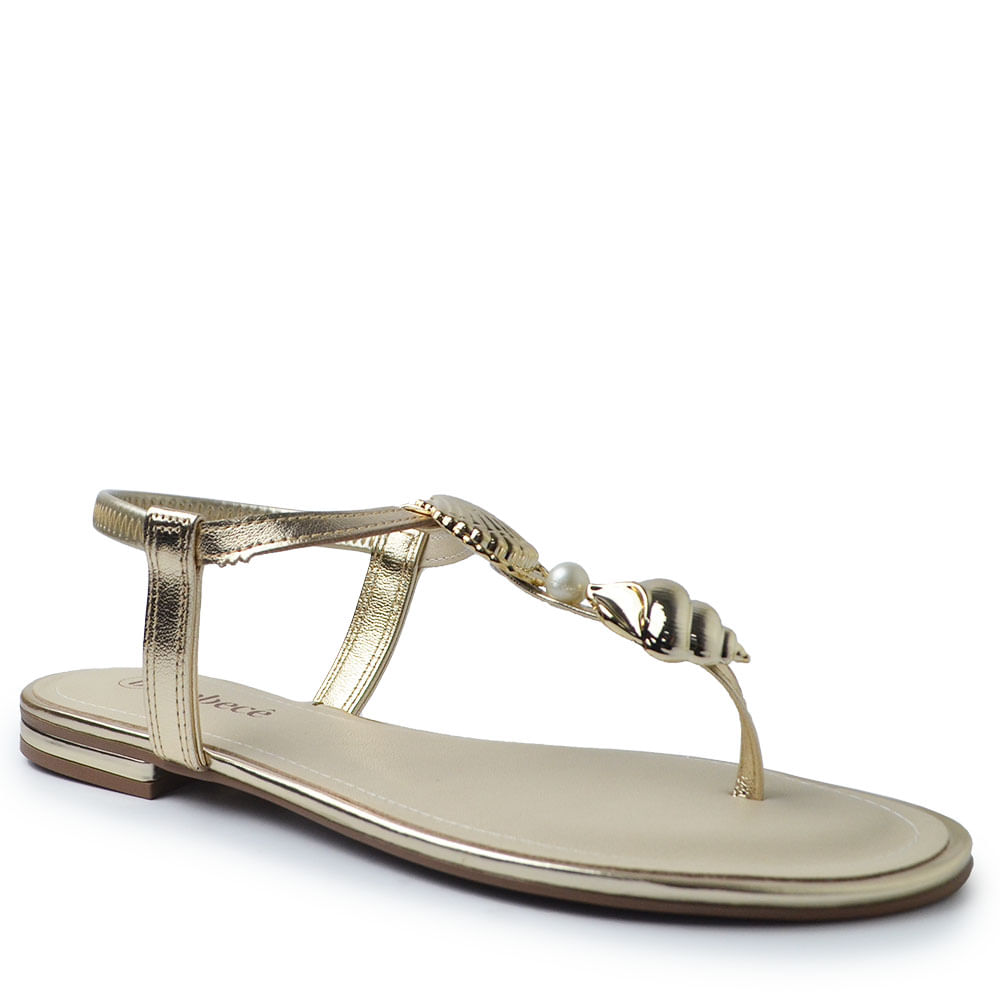 Sandália Rasteira Bebecê Feminina T1028-541 - Foto 2