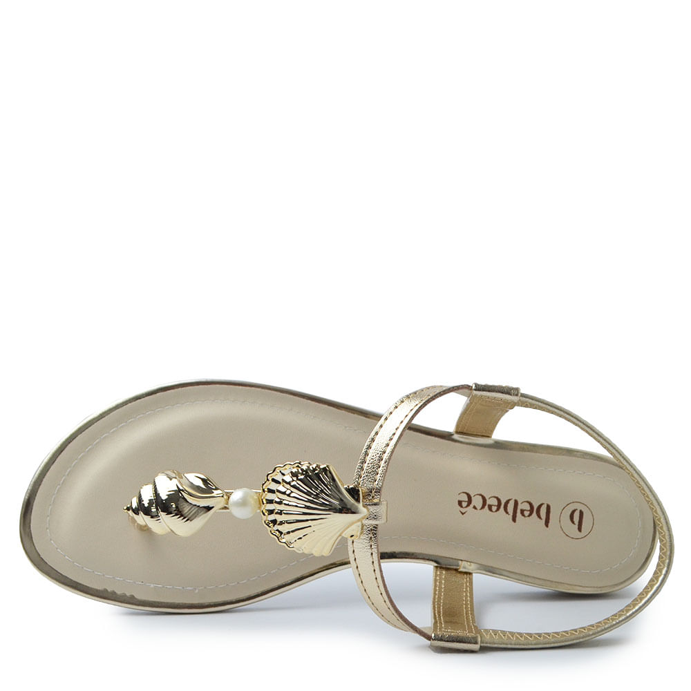 Sandália Rasteira Bebecê Feminina T1028-541 - Foto 4