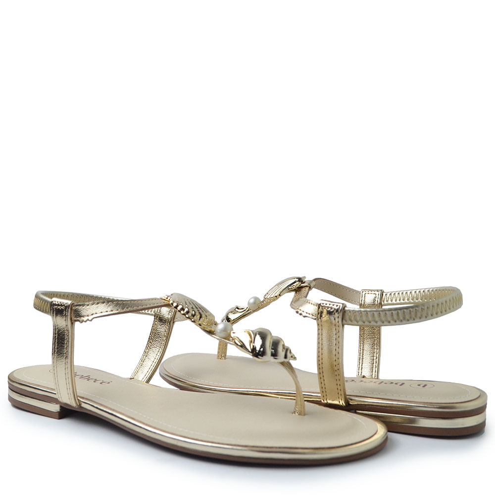 Sandália Rasteira Bebecê Feminina T1028-541 - Foto 6