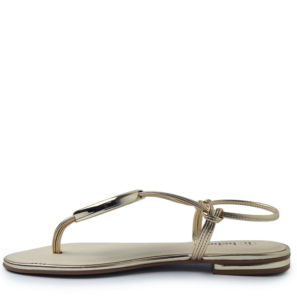 Sandália Rasteira Bebecê Feminina T1028-494 - Foto 3