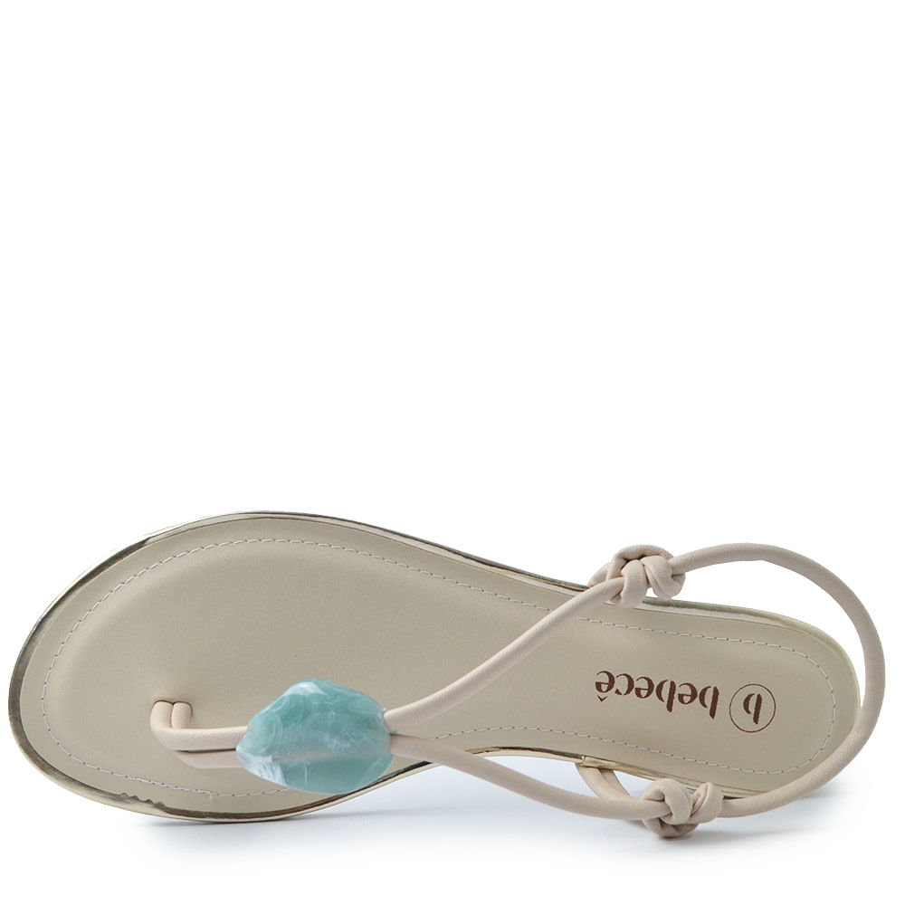 Sandália Rasteira Bebecê Feminina T1028-251 - Foto 4