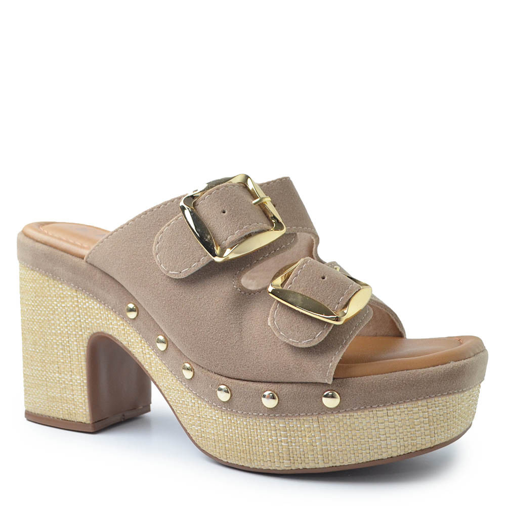 Tamanco Bebecê Salto Bloco Feminino T5110-129 - Foto 2