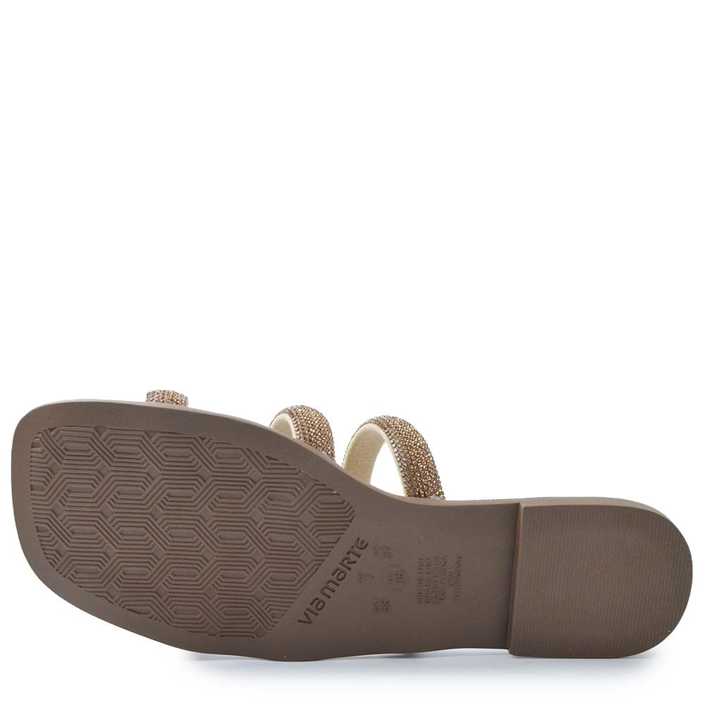 Sandália Rasteira Via Marte Feminina 291-005-01 - Foto 5