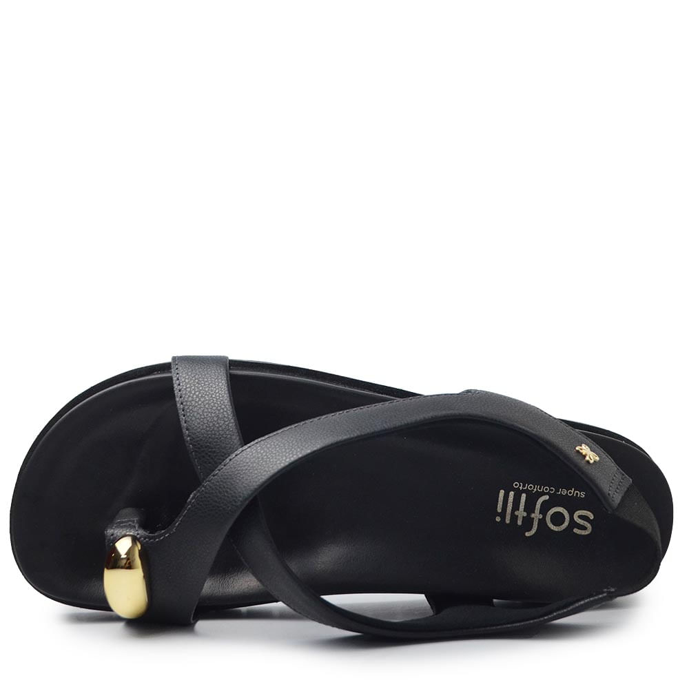 Sandália Papete Softli Feminina 10012.10366 - Foto 4