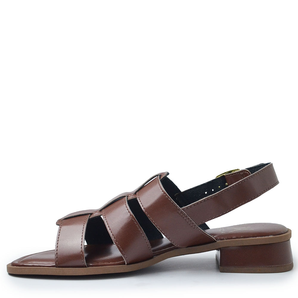 Sandália Salto Bloco Vero K Feminina 105006 - Foto 3