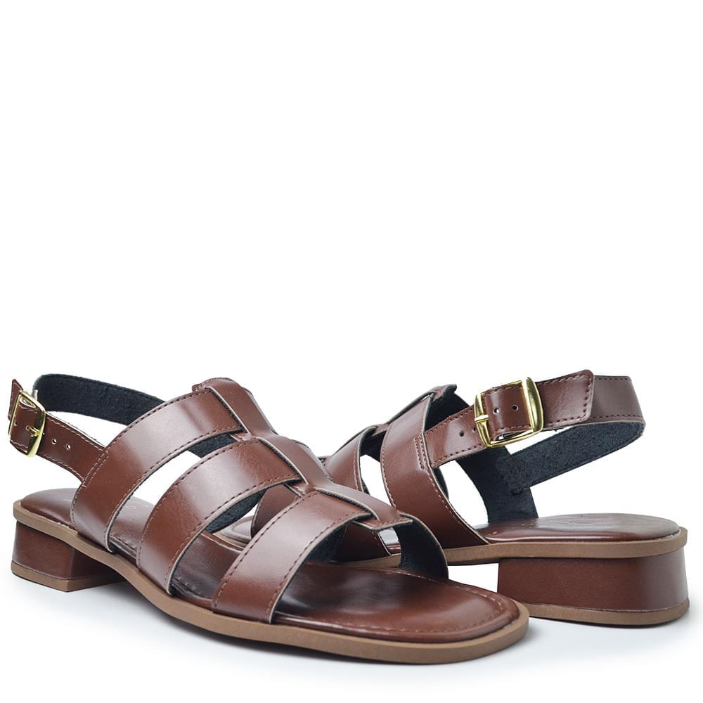 Sandália Salto Bloco Vero K Feminina 105006 - Foto 6