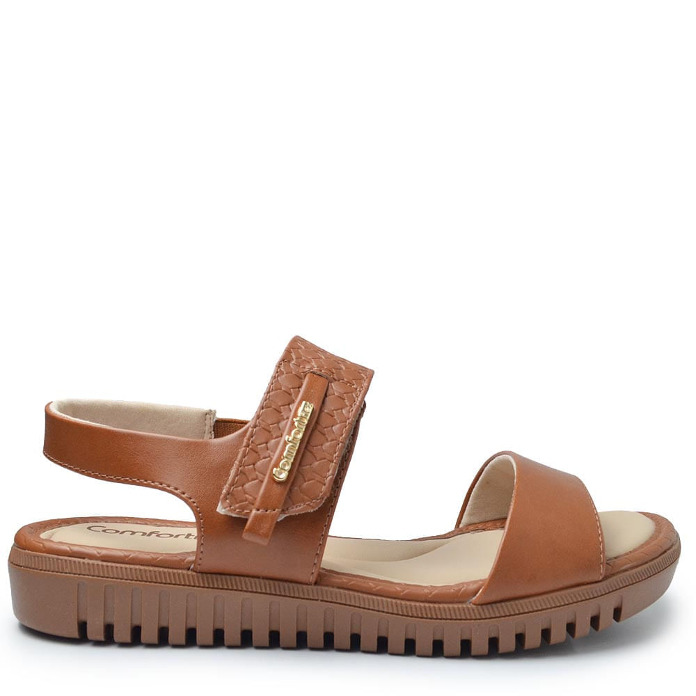 Sandália Papete Comfortflex Feminina 2582403 - Foto 1