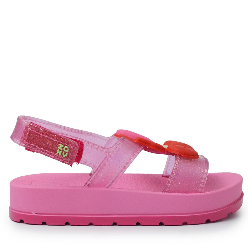 Sandália Papete Infantil Zaxy Feminina Nina Cherry 19265 - Foto 1