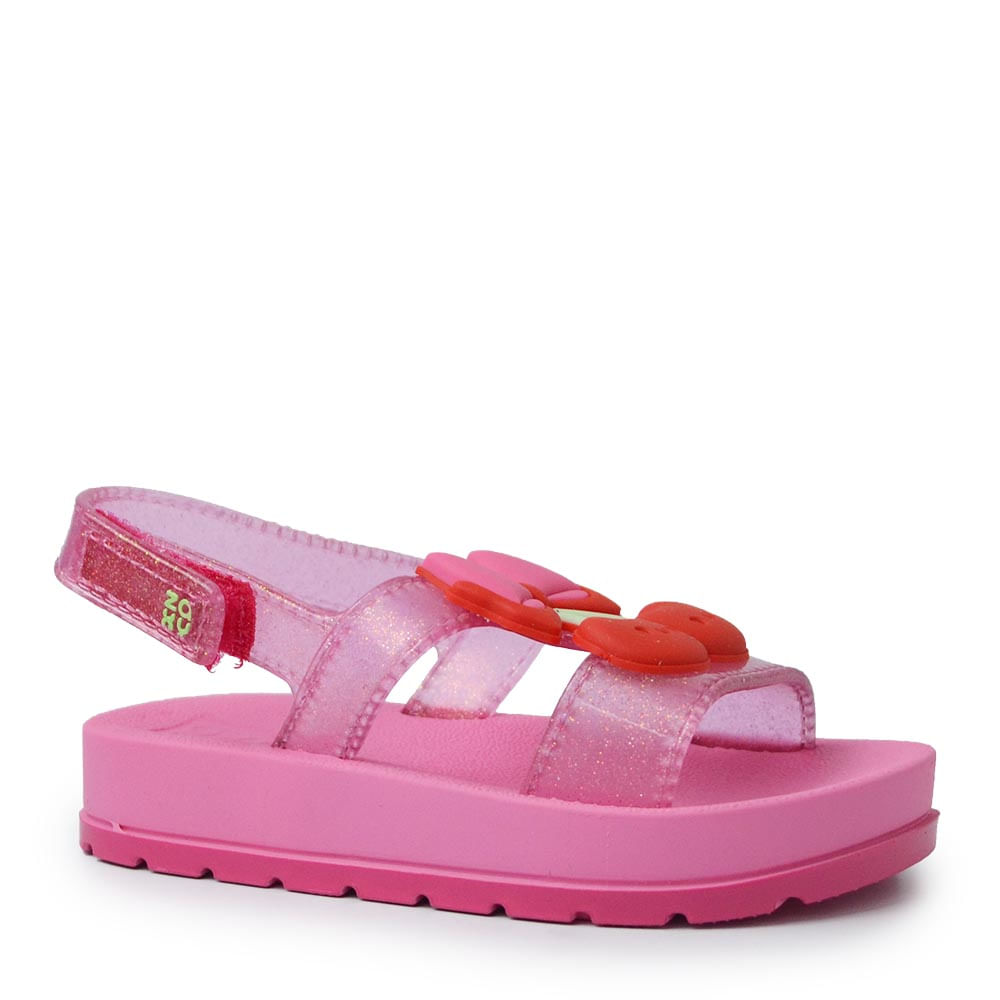 Sandália Papete Infantil Zaxy Feminina Nina Cherry 19265 - Foto 2