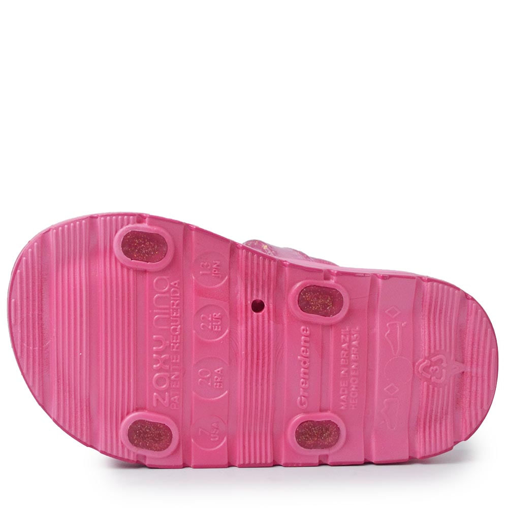 Sandália Papete Infantil Zaxy Feminina Nina Cherry 19265 - Foto 5