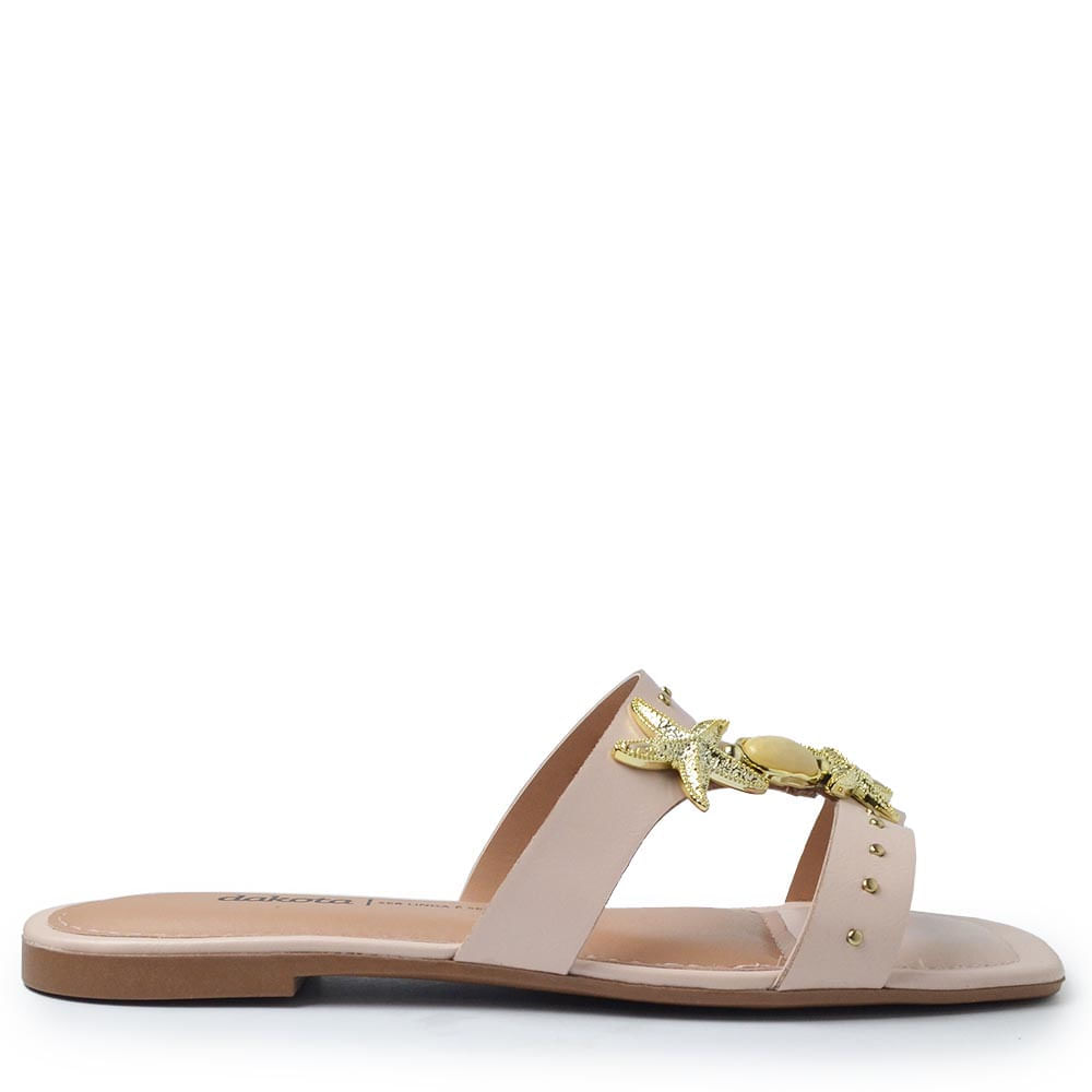 Sandália Rasteira Dakota Feminina Y9615 - Foto 1