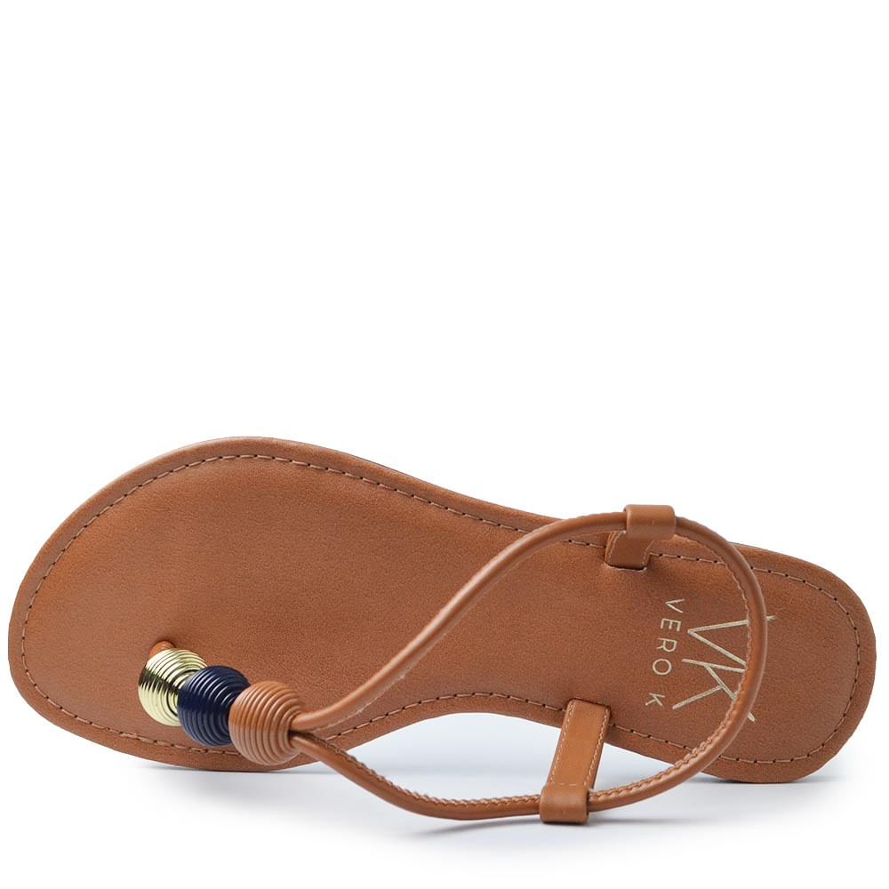 Sandália Rasteira Vero K Feminina 95013 - Foto 4