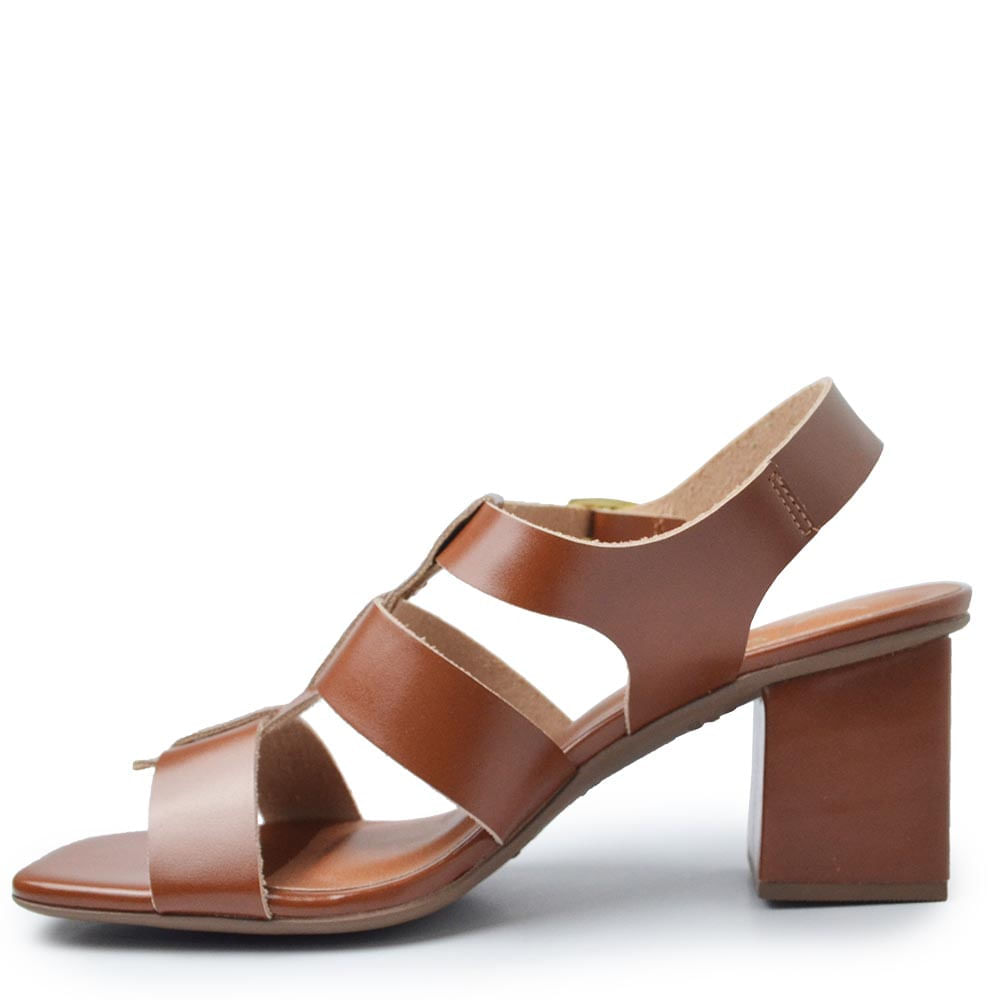 Sandália Salto Bloco Vero K Feminina 74273 - Foto 3