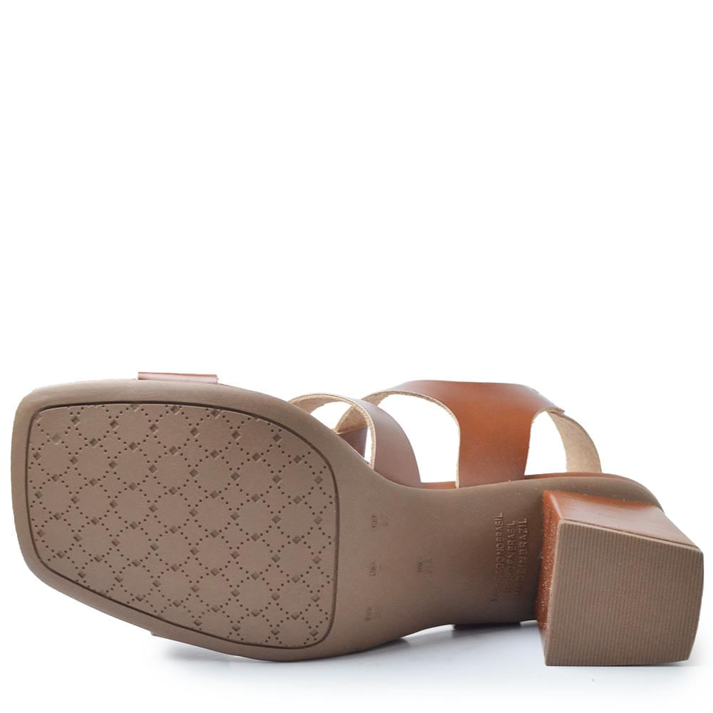 Sandália Salto Bloco Vero K Feminina 74273 - Foto 5