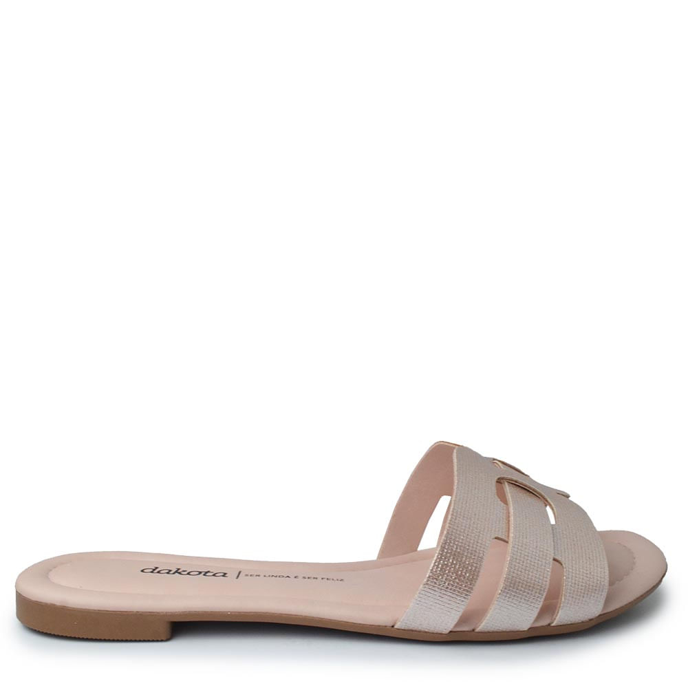 Sandália Rasteira Dakota Feminina Y9551 - Foto 1