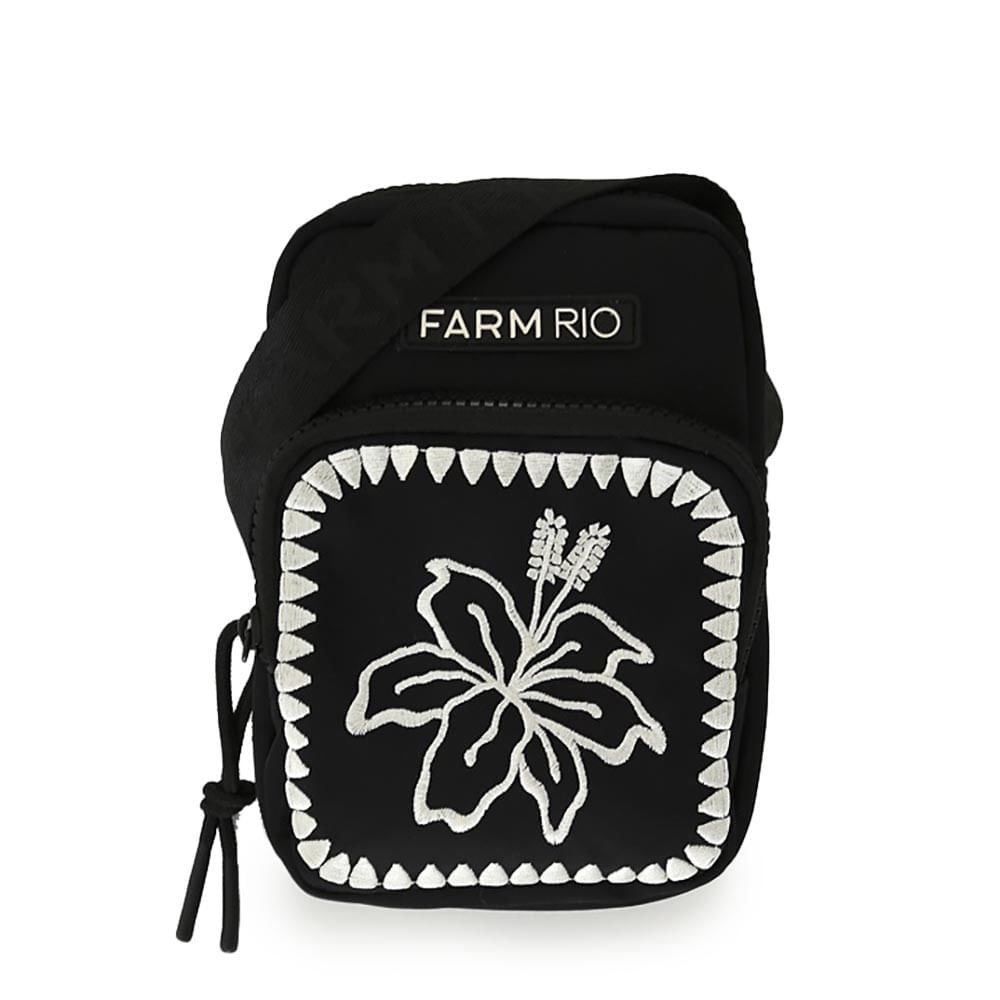 Bolsa Farm da Gema Hibisco Surfarm 78328455A - Foto 2