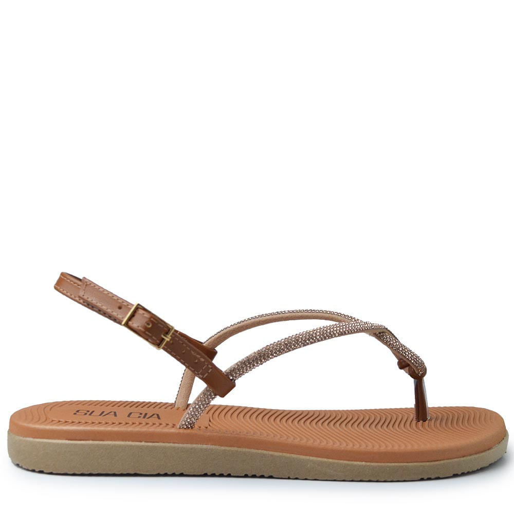 Sandália Rasteira Sua Cia Feminina 8346.16167 - Foto 1