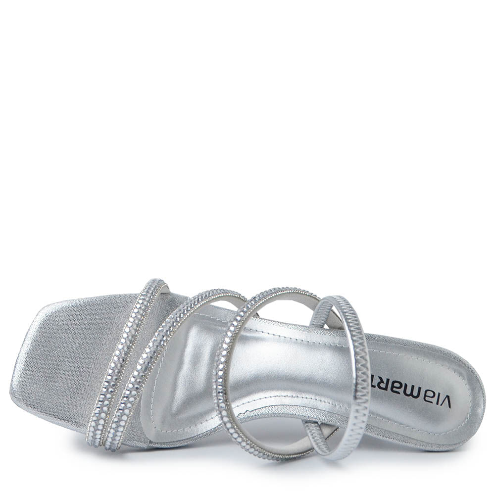 Sandália Via Marte Salto Alto Feminina 177-045-03 - Foto 4