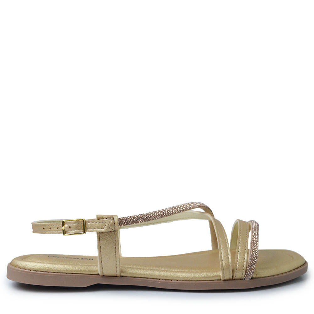 Sandália Rasteira Piccadilly Feminina 508079 - Foto 1