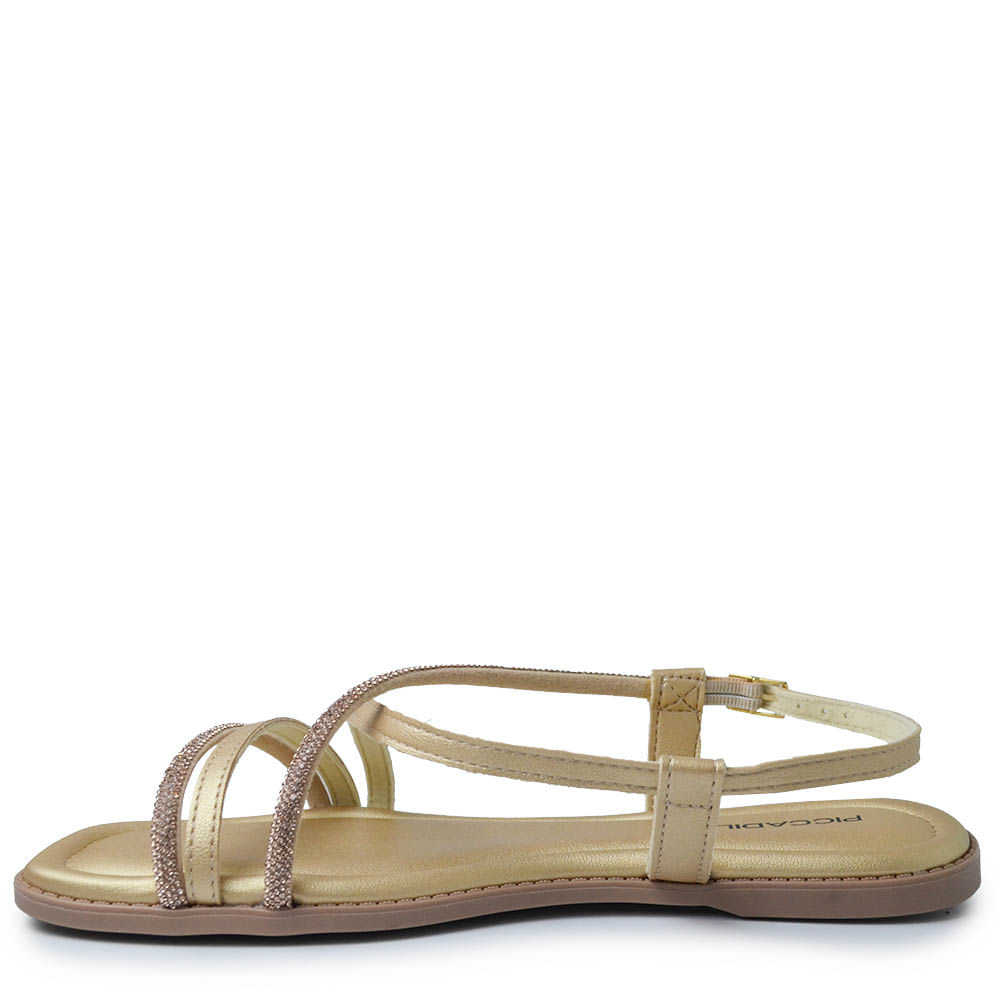 Sandália Rasteira Piccadilly Feminina 508079 - Foto 3