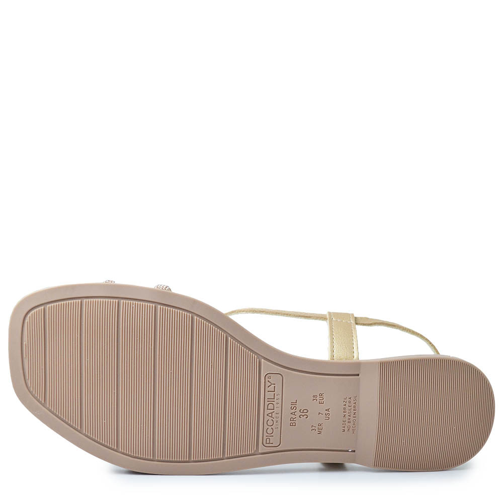 Sandália Rasteira Piccadilly Feminina 508079 - Foto 5