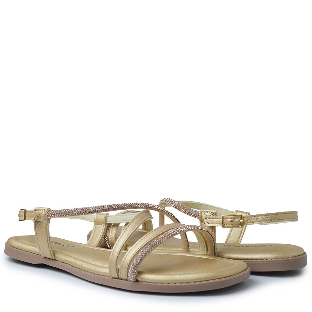 Sandália Rasteira Piccadilly Feminina 508079 - Foto 6