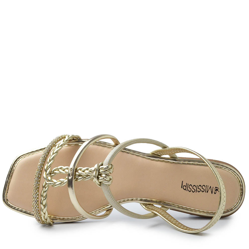 Sandália Rasteira Mississipi Feminina JO662 - Foto 4