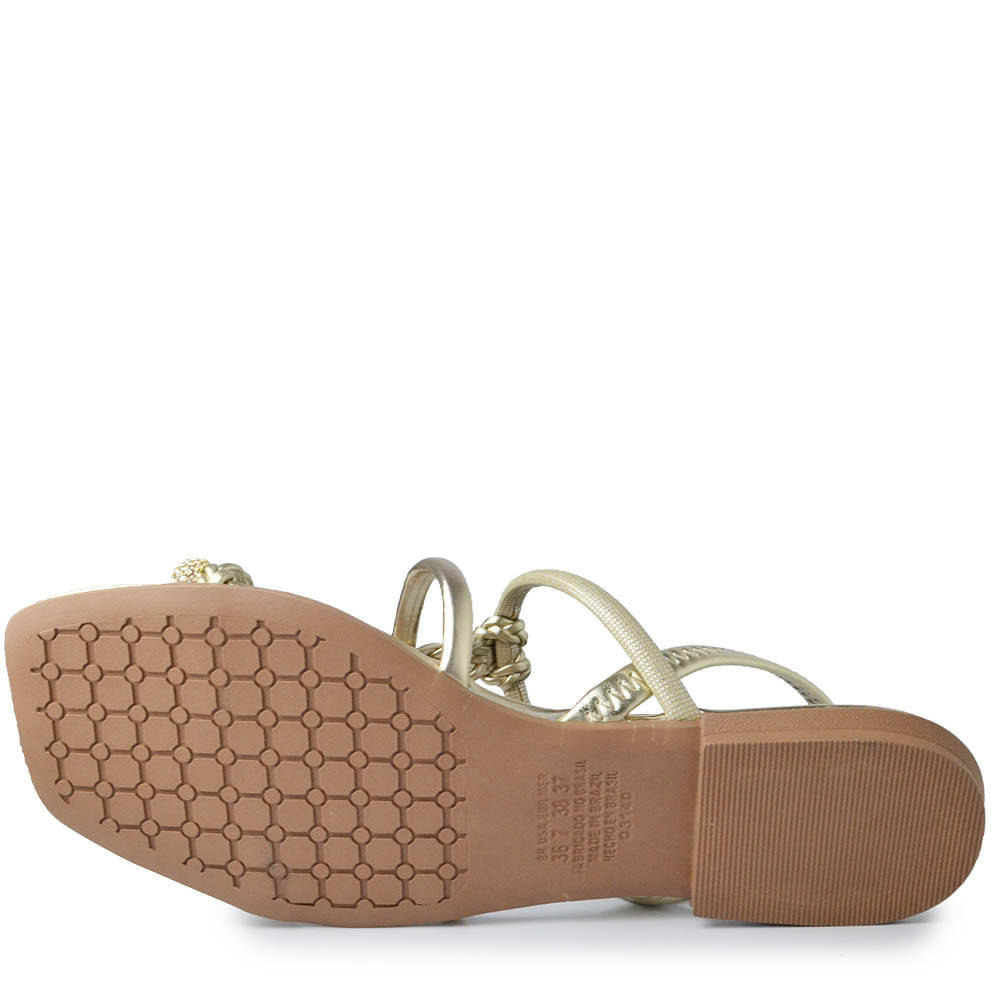 Sandália Rasteira Mississipi Feminina JO662 - Foto 5