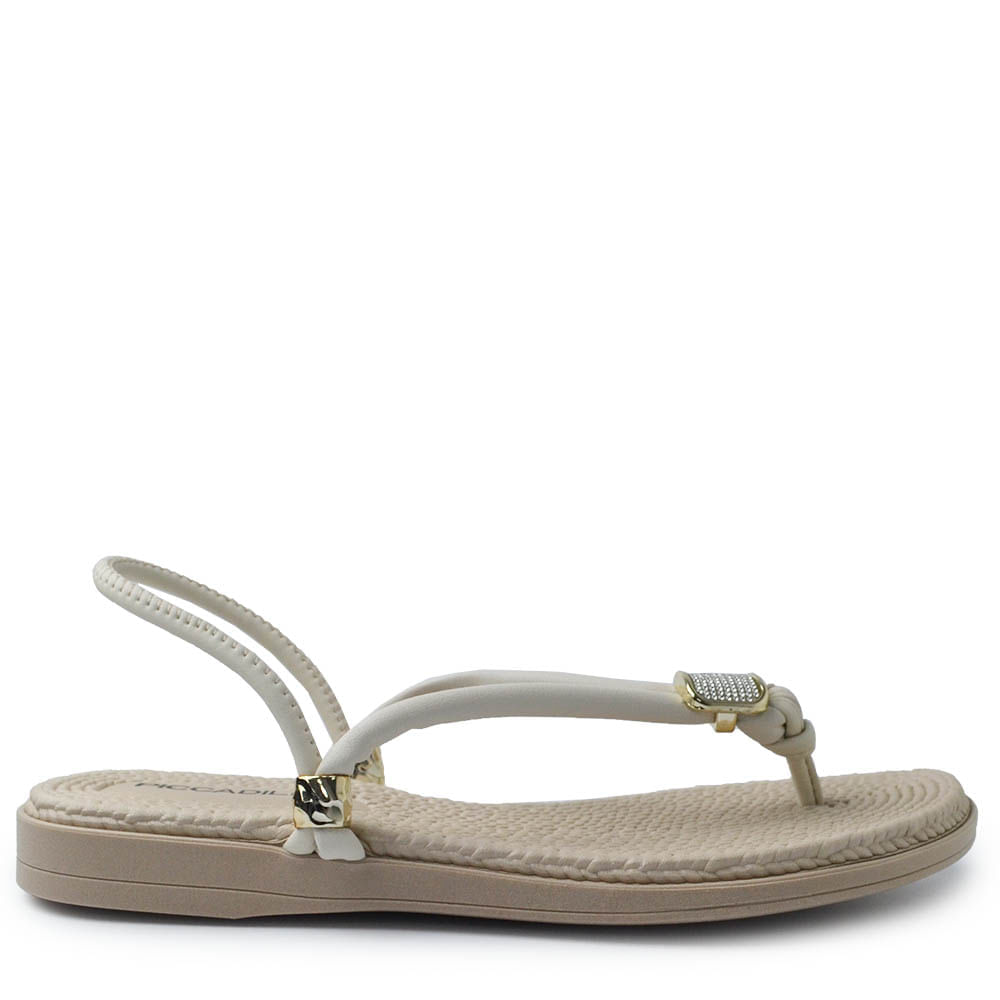 Sandália Rasteira Piccadilly Feminina 513039 - Foto 1