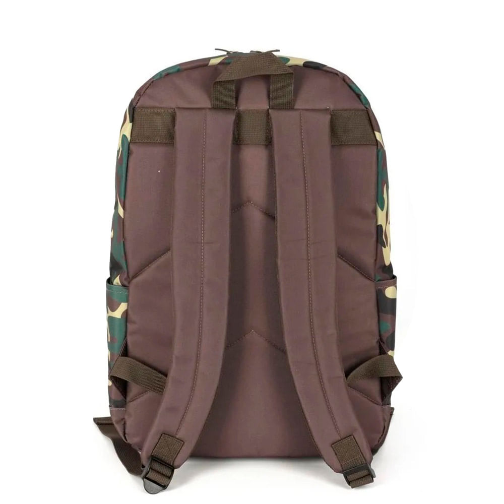 Mochila Juvenil Luxcel Masculina Avengers Camuflada MJ47721AG - Foto 4