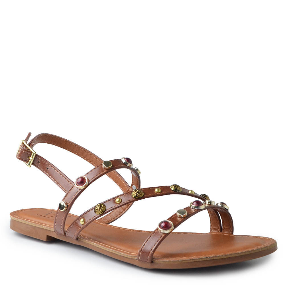 Sandália Rasteira Vero K Feminina 354 - Foto 2