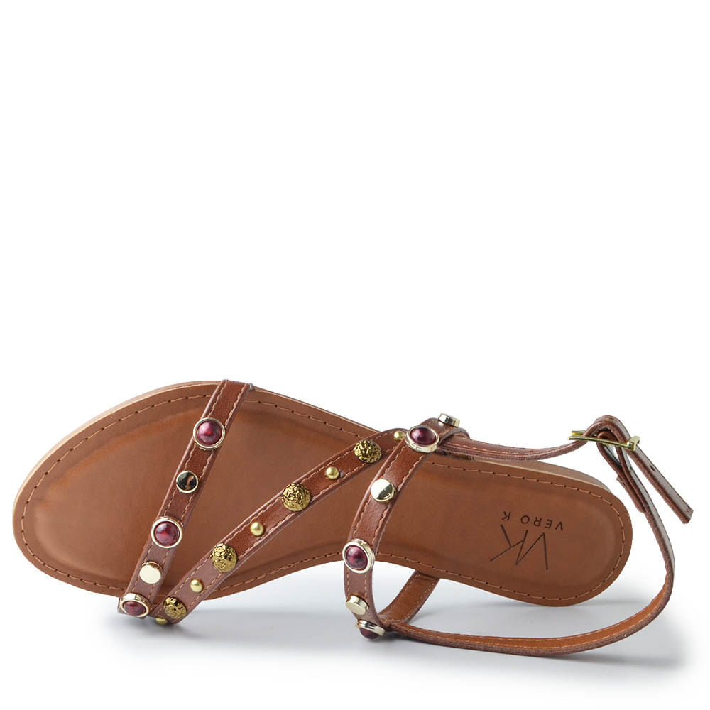 Sandália Rasteira Vero K Feminina 354 - Foto 4