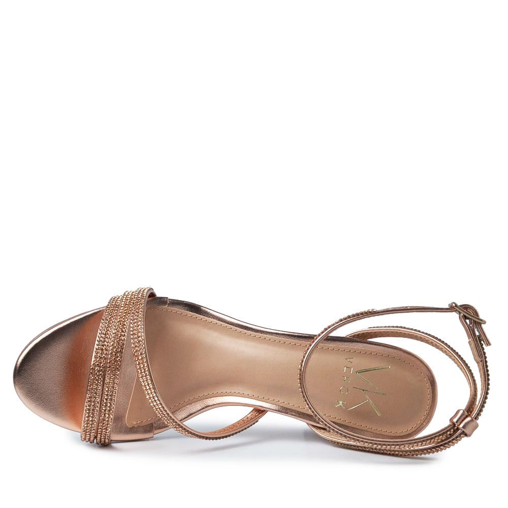 Sandália Salto Alto Vero K Feminina 30977 - Foto 4