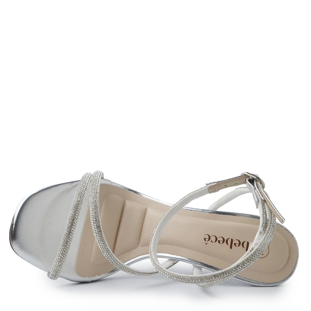 Sandália Salto Fino Bebecê Feminina T7539-469 - Foto 4