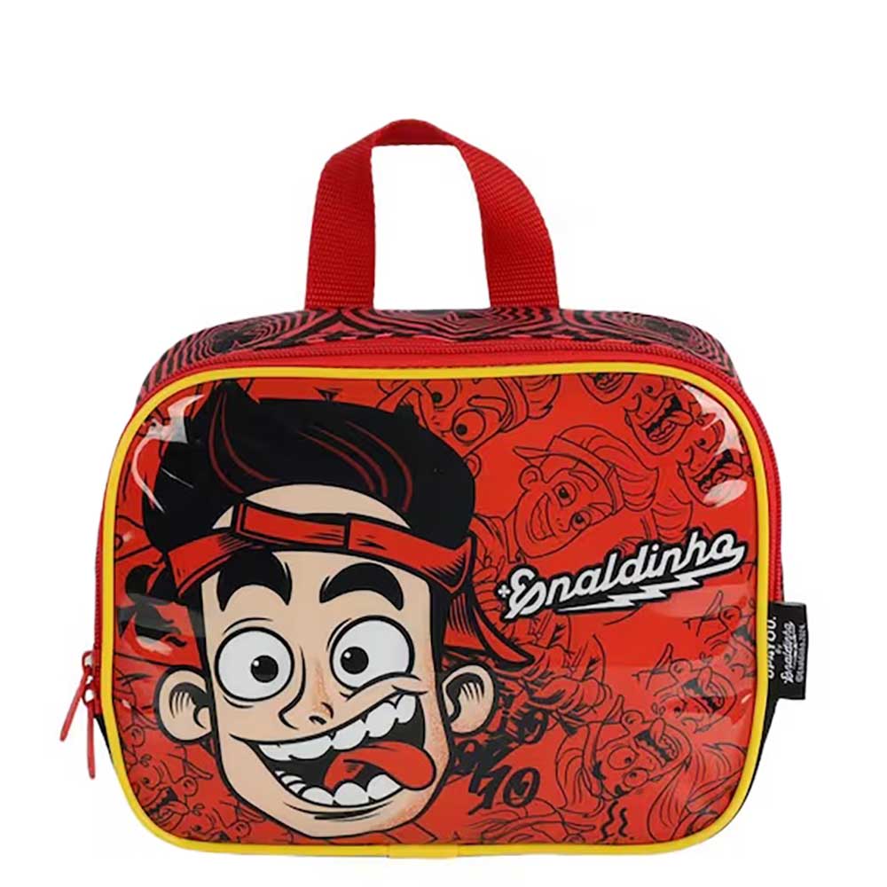 Lancheira Infantil Luxcel Masculina Enaldinho LA41103UP - Foto 1