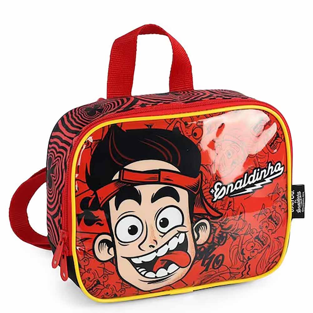 Lancheira Infantil Luxcel Masculina Enaldinho LA41103UP - Foto 2