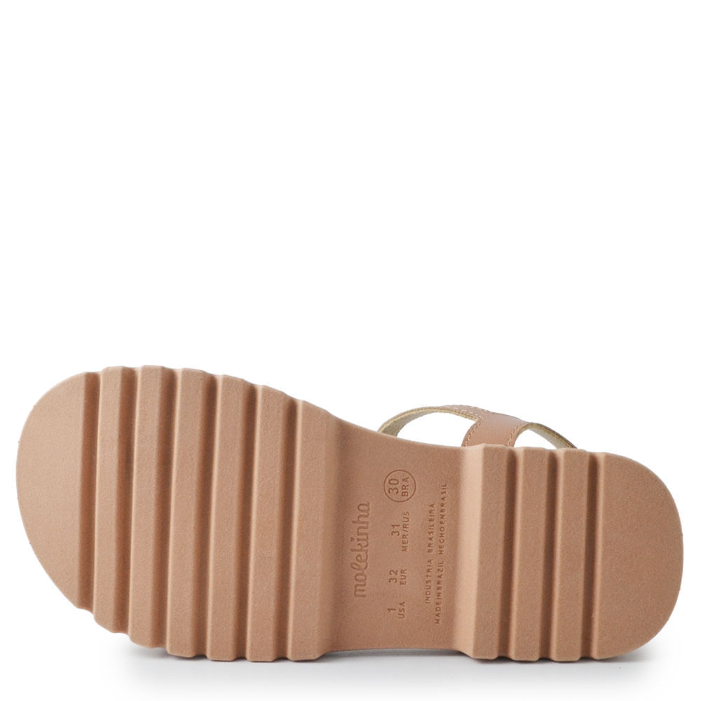 Sandália Papete Infantil Molekinha Feminina 2344.142 - Foto 5