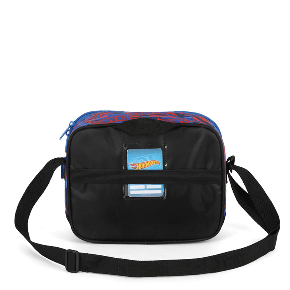 Lancheira Infantil Luxcel Masculina Hotwels LA41473HW - Foto 3