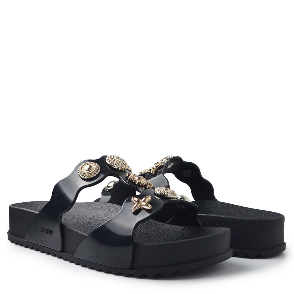 Sandália Papete Zaxy Feminina 25 Charms 19429 - Foto 6