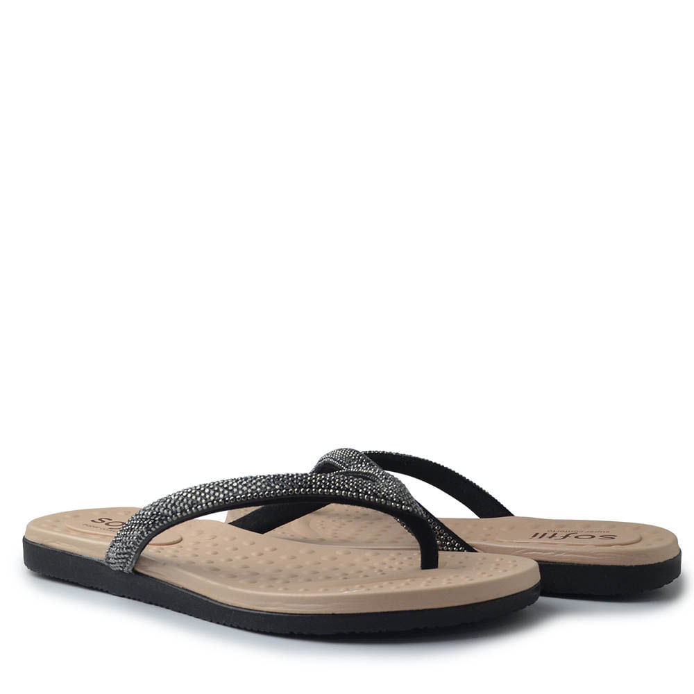 Sandália Rasteira Soft Li Feminina 10015.10064 - Foto 6