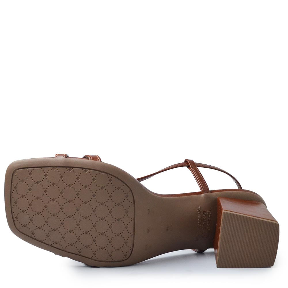 Sandália Salto Bloco Vero K Feminina 74261 - Foto 5