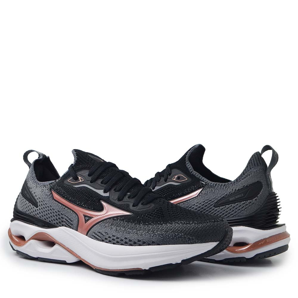 Tênis Esportivo Mizuno Wave Feminino Mirai 8 101140140 - Foto 6