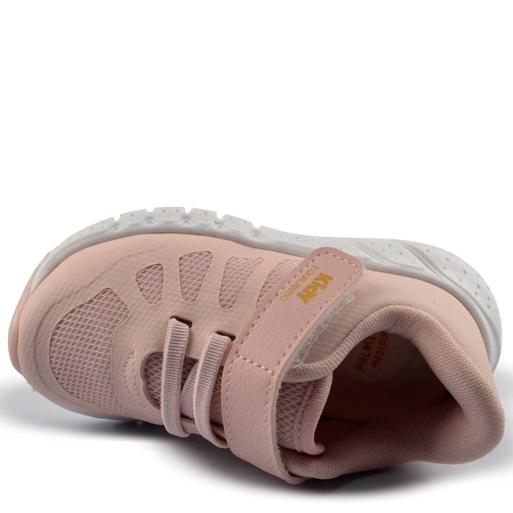 Tênis Infantil Kidy Feminino Equilibrio 446-1004 Rosa - Foto 4