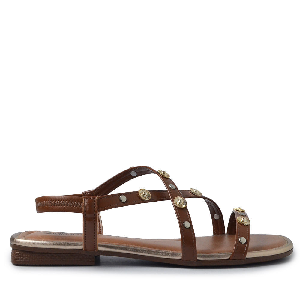 Sandália Rasteira Mississipi Feminina JO652 - Foto 1