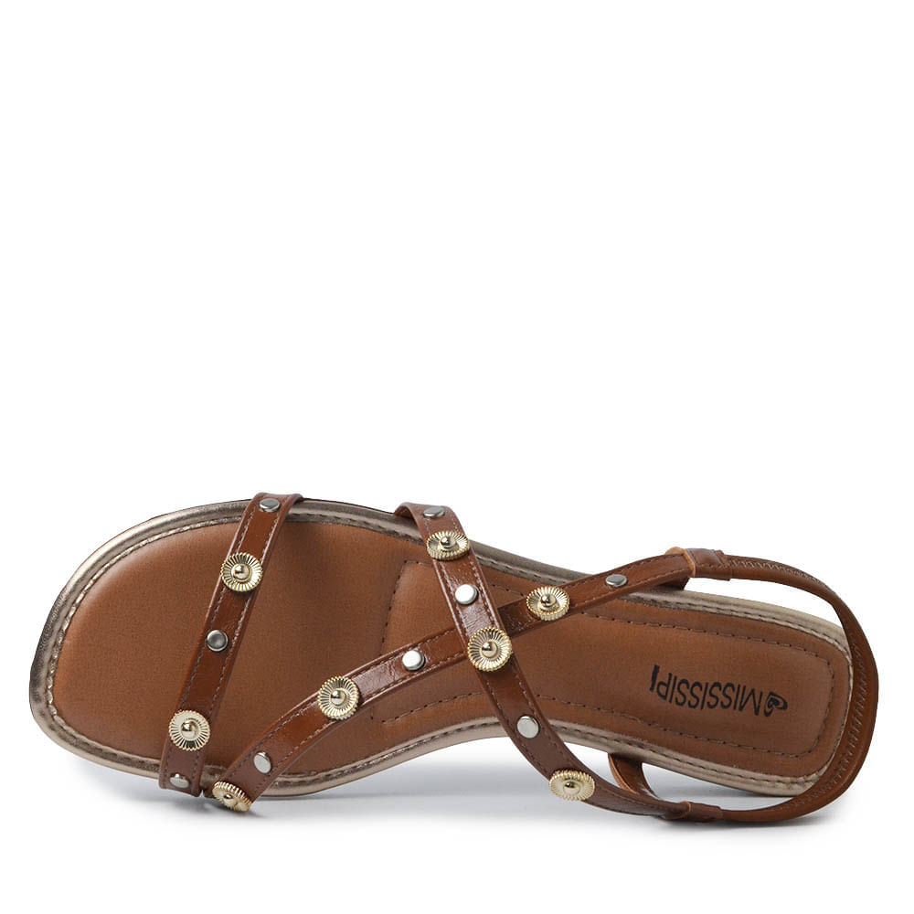 Sandália Rasteira Mississipi Feminina JO652 - Foto 4