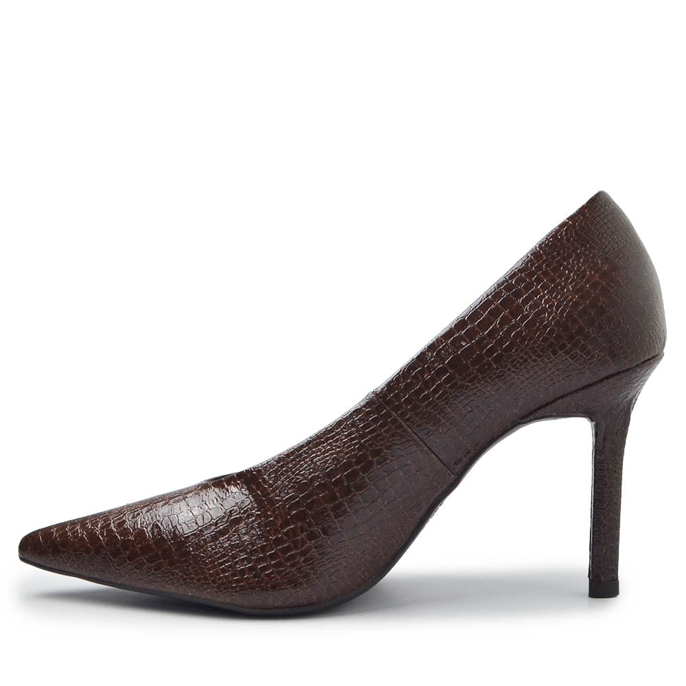 Scarpin Via Marte Feminino 044-018-01 - Foto 3