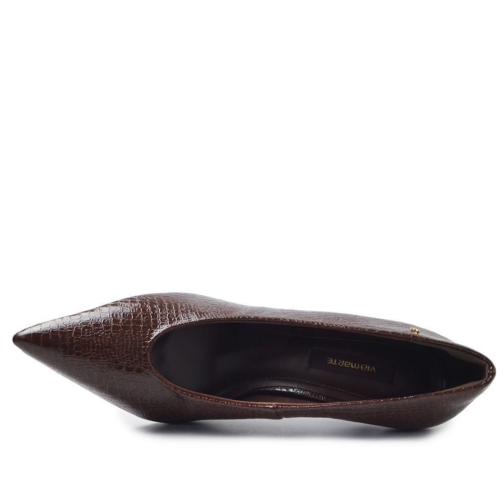 Scarpin Via Marte Feminino 044-018-01 - Foto 4