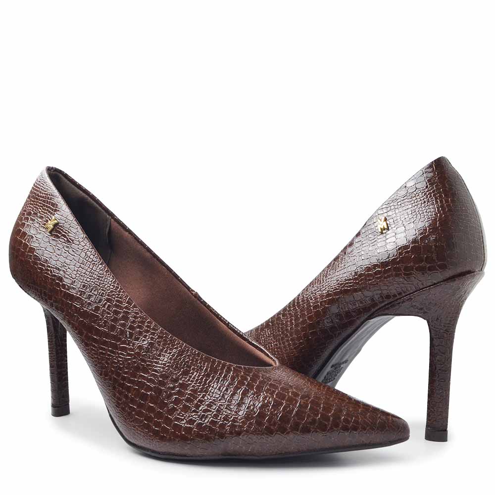 Scarpin Via Marte Feminino 044-018-01 - Foto 6