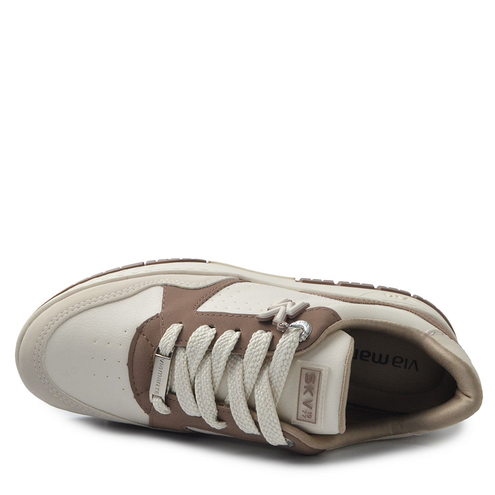 Tênis Casual Via Marte Feminino 219-015-04 - Foto 4